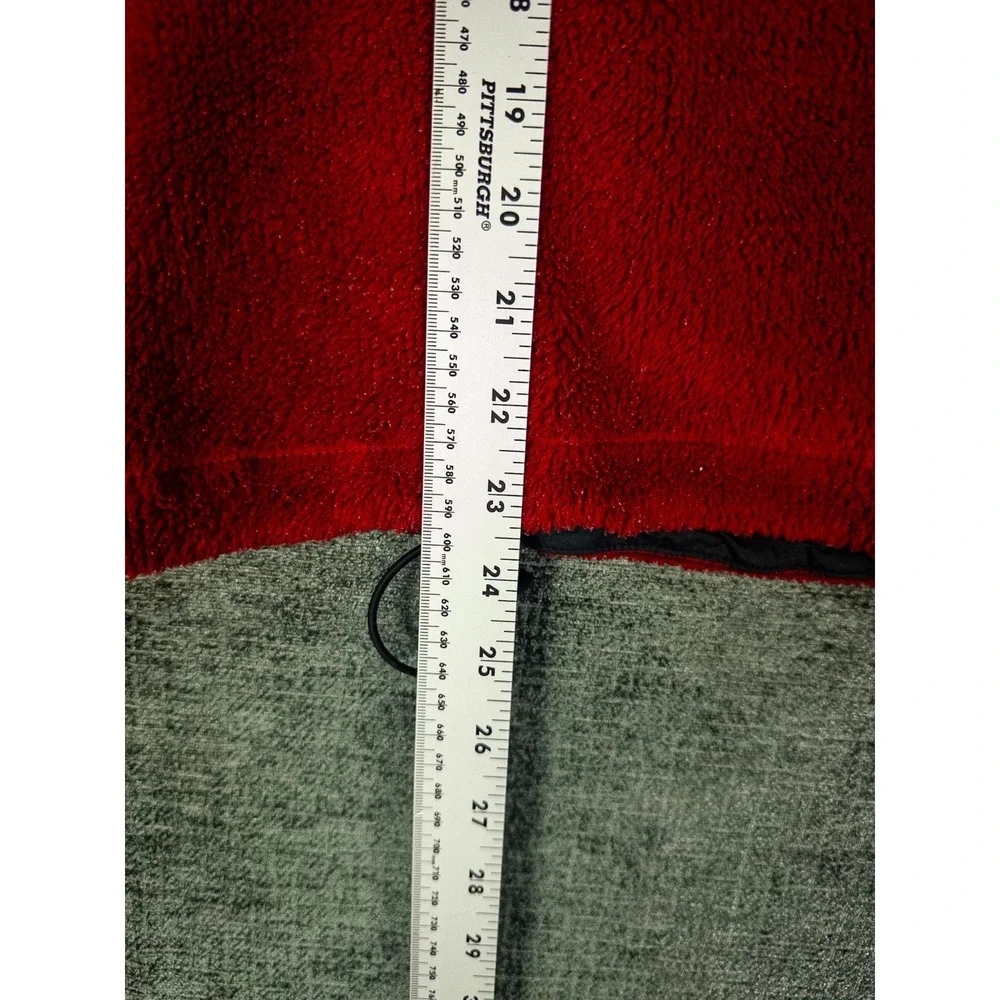 VTG‎ Arcteryx Womens Fleece Jacket Red Full Zip High Pile Sz M Outdoor Soft